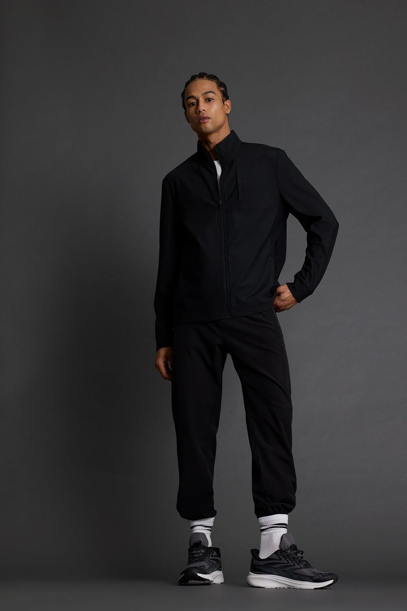 DeFacto Black Man DeFactoFit Standard Fit Woven Joggers Casual - Image 2